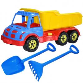 Camion 60 cm cu lopata + grebla - robentoys