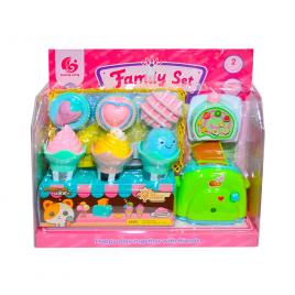 Accesorii patiserie + prajitor paine cu baterii 1set/cutie