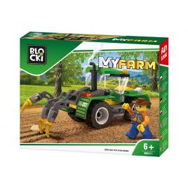 Blocki my farm, tractor cu plug