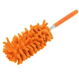 Pamatuf microfibra pentru praf cu maner telescopic, Portocaliu, EFG1159