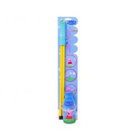 Set bagheta 50cm + solutie pentru baloane de sapun 250ml peppa pig - tuban