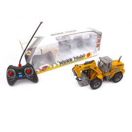 Tractor - incarcator de lemne cu rc 22x10x9 cm