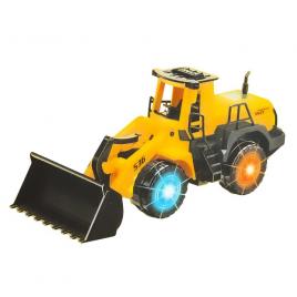 Excavator cu frictiune lumina/sunet 29x11x13 cm