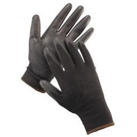 Manusi de protectie, marimea S, nylon poliuretan, negru,Vivo