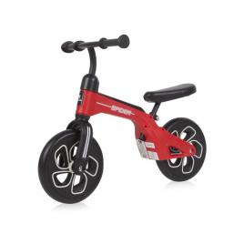 Bicicleta de tranzitie spider, fara pedale, red, lorelli