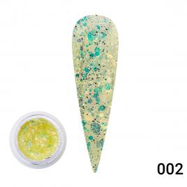 Gel color cu sclipici, Diamond Painting Glitter Gel 5 gr 02