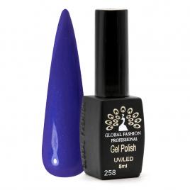 Oja semipermanenta BLACK ELITE, Global Fashion 8 ml, 258