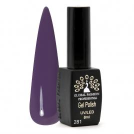 Oja semipermanenta BLACK ELITE, Global Fashion 8 ml, 281