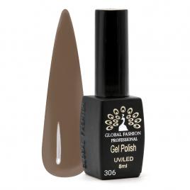 Oja semipermanenta Black Elite, Global Fashion 8 ml, 306