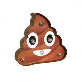 Banner decorativ cu LED Poop emoji , VIVO