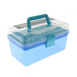 Cutie-geanta plastic, mic, blue