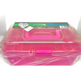 Cutie-geanta plastic, mic, pink