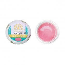 Gel de constructie pentru unghii, cover, UV Gel Tea Rose, 56 gr