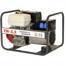 Generator de curent trifazat Tresz TR-5.5 motor Honda GX270 putere maxima 5.5kVA
