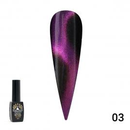 Oja semipermanenta 24D Cat Eye 8 ml, 03