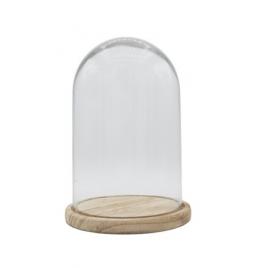 Cupola sticla cu blat de lemn (24)-5