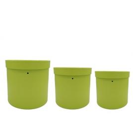 Cutie carton (7)-44 verde neon- set 3 cutii