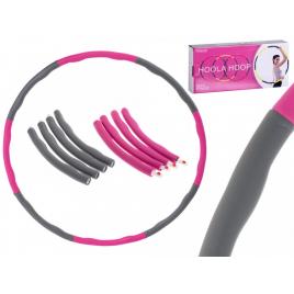 Cerc hoola hoop pentru slabit, diametru 85cm, demontabil