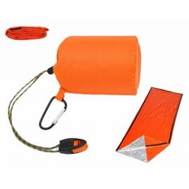 Sac de dormit termic model mini pentru turism, alpinism, salvare, dimensiune