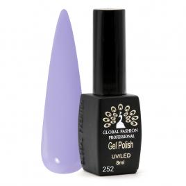 Oja semipermanenta, Global Fashion, BLACK ELITE, 8 ml, Violet 252