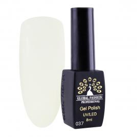 Oja semipermanenta, Global Fashion, London, 8 ml, Alb 37