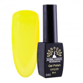 Oja semipermanenta, Global Fashion, London, 8 ml, Galben 45