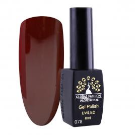 Oja semipermanenta, Global Fashion, London, 8 ml, Maro 78