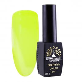 Oja semipermanenta, Global Fashion, London, 8 ml, Verde 46