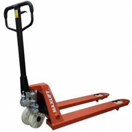 Transpalet manual MAXLIFT cu roti din Poliamida, model TM25-R PA, capacitate de ridicare 2500kg