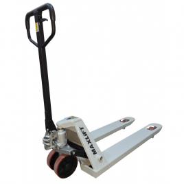 Transpalet manual MAXLIFT cu roti din Poliuretan, model TM25-E PU, capacitate de ridicare 2500kg