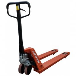 Transpalet manual MAXLIFT cu roti din Poliuretan, model TM25-R PU, capacitate de ridicare 2500kg