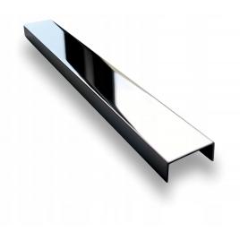 Profil U inox, negru oglinda 40x9x2440 mm, grosime 0.4 mm
