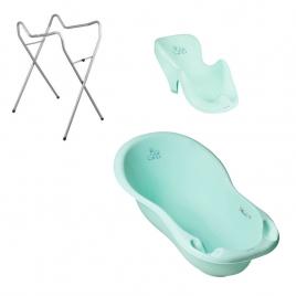 Set cadita verde kr 86 cm + suport universal + suport anatomic cadita