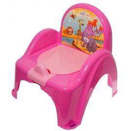 Olita mini toaleta safari jungle roz copii, bebelusi