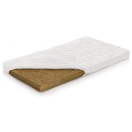 Saltea patut: cocos integral 120*60*10 cm - husa alba