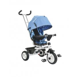 Tricicleta beberoyal paris trike 505 tc albastru copii, copertina, maner parental