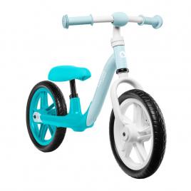 Lionelo - bicicleta fara pedale alex, cu roti din spuma eva 12 inch, turquoise