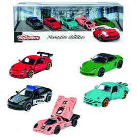 Set majorette 5 masinute porsche premium cars