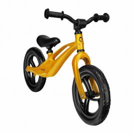 Lionelo - bicicleta fara pedale, cu cadru din magneziu, bart goldie, 12 inch, auriu