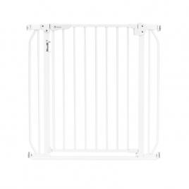 Lionelo - poarta de siguranta prin presiune truus slim led , cu lumina led cu senzor, 105 cm, alb