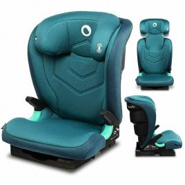 Lionelo - scaun auto neal turquoise spatar reglabil, baza i-size, 15-36 kg, cu isofix, verde