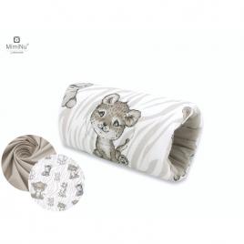 Miminu - perna pentru alaptat tip manson, din bumbac, 25 cm, safari beige