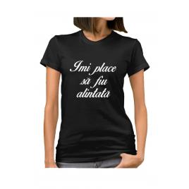 Tricou Alb Dama, IMI PLACE SA FIU ALINTATA