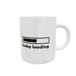 Cana personalizata Baby loading...,ceramica alba, 330 ml