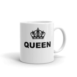 Cana personalizata Queen,ceramica alba, 330 ml