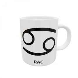 Cana personalizata Rac,ceramica alba, 330 ml