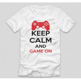 Tricou Alb, Barbati,Game ON,L