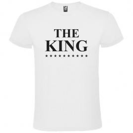 Tricou Alb, Barbati,The King,L