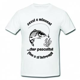 Tricou Alb,Sexul e minunat.,L