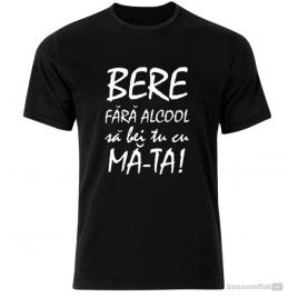 Tricou Negru,Bere ,L